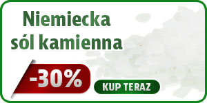 Niemiecka sól kamienna granulat PROMOCJA -30%